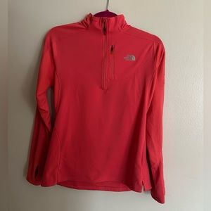 The North Face workout quarter zip